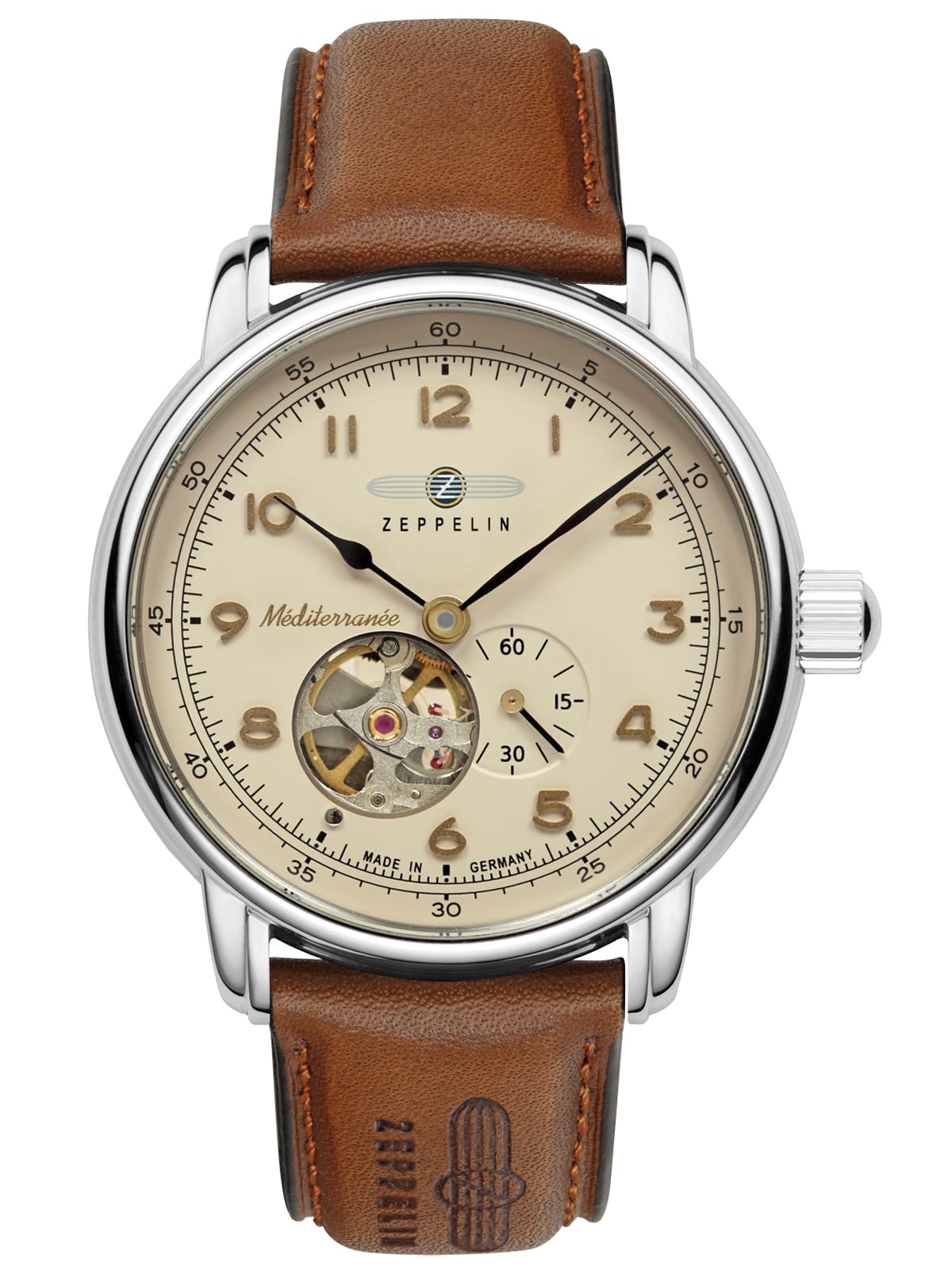 Klassische Zeppelin Herren-Automatikuhr 9666-5